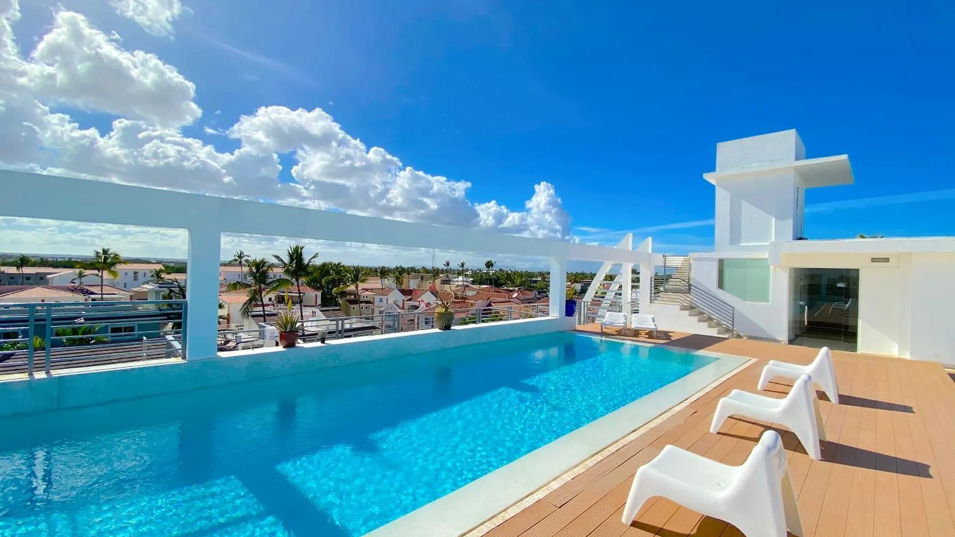 Caribbean Dream Suites With Rooftop Pool Playa Los Corales Punta Cana